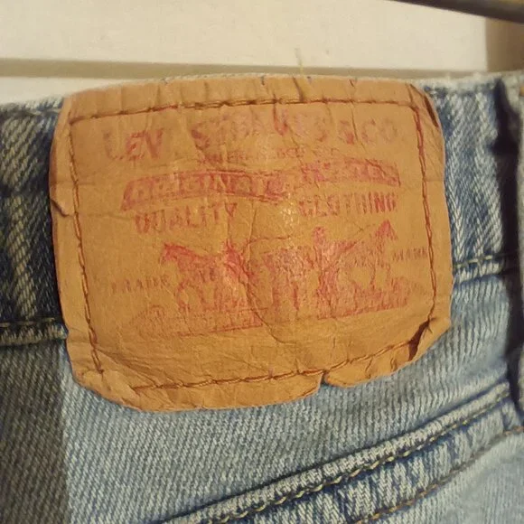 Levi’s Jeans Super Boot Cut Size Med JR - Picture 7 of 9